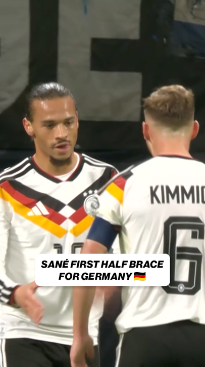 Flo Wirtz with two BEAUTIFUL assists to Leroy Sané for Germany 🇩🇪