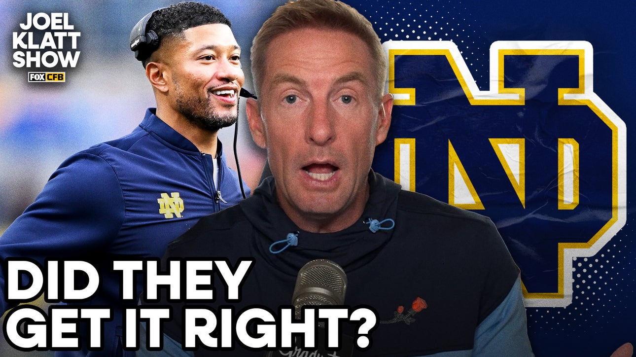 Did the committee get it right putting Notre Dame over Alabama? 👀 Joel Klatt Show
