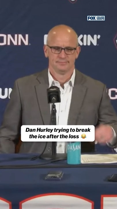 Dan Hurley is in good spirits after loss to No. 4 Arizona
