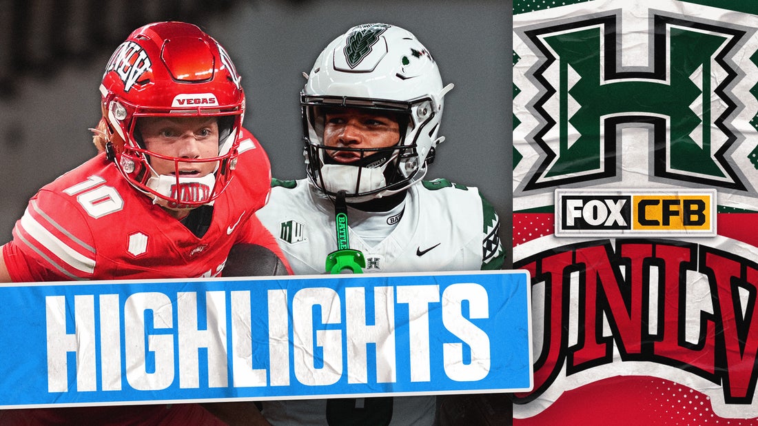 Hawai'i Rainbow Warriors vs. UNLV Rebels Highlights | FOX College Football