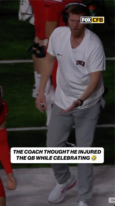 The fear that came across his eyes 😅