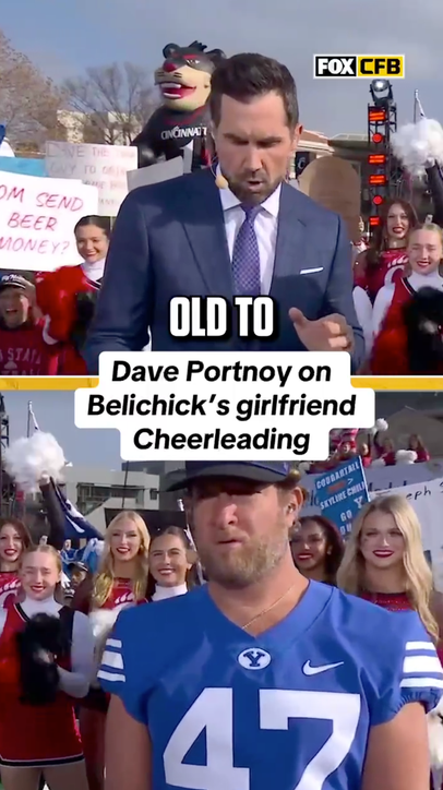 Dave Portnoy defends Bill Belichick’s girlfriend