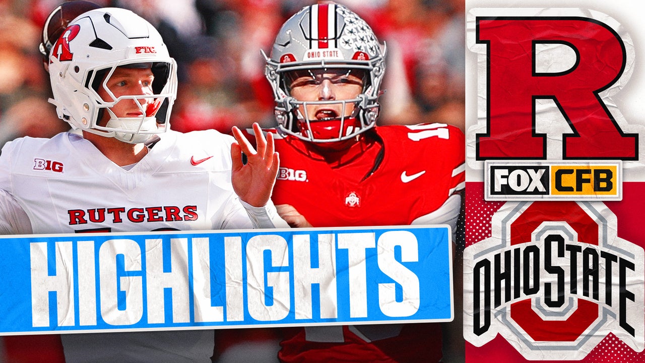 Rutgers Scarlet Knights vs. No. 1 Ohio State Buckeyes Highlights | FOX College Football