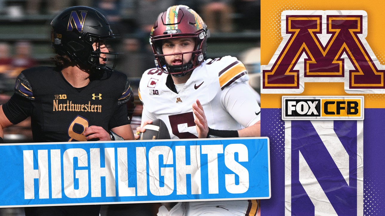 Minnesota Golden Gophers vs. Northwestern Wildcats Highlights | FOX College Football