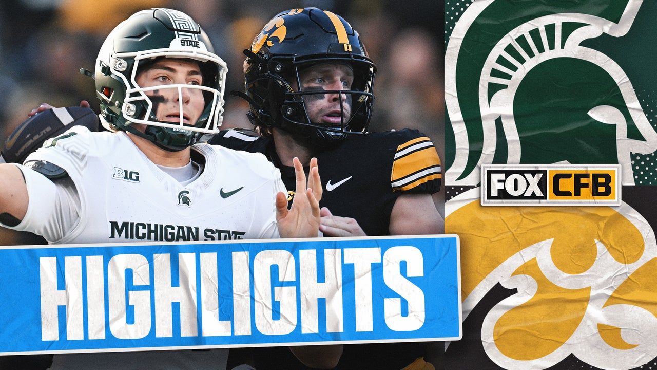 Destacados Michigan State Spartans vs Iowa Hawkeyes | Fútbol universitario Fox