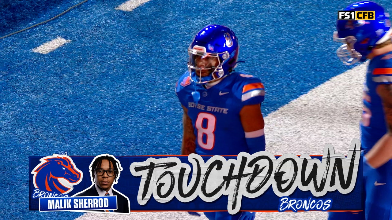 Malik Sherrod punches it in from one yard to give Boise State lead over Colorado State