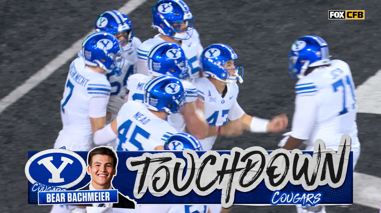 Bear Bachmeier rushes for six-yard TD to give BYU a lead over Cincinnati