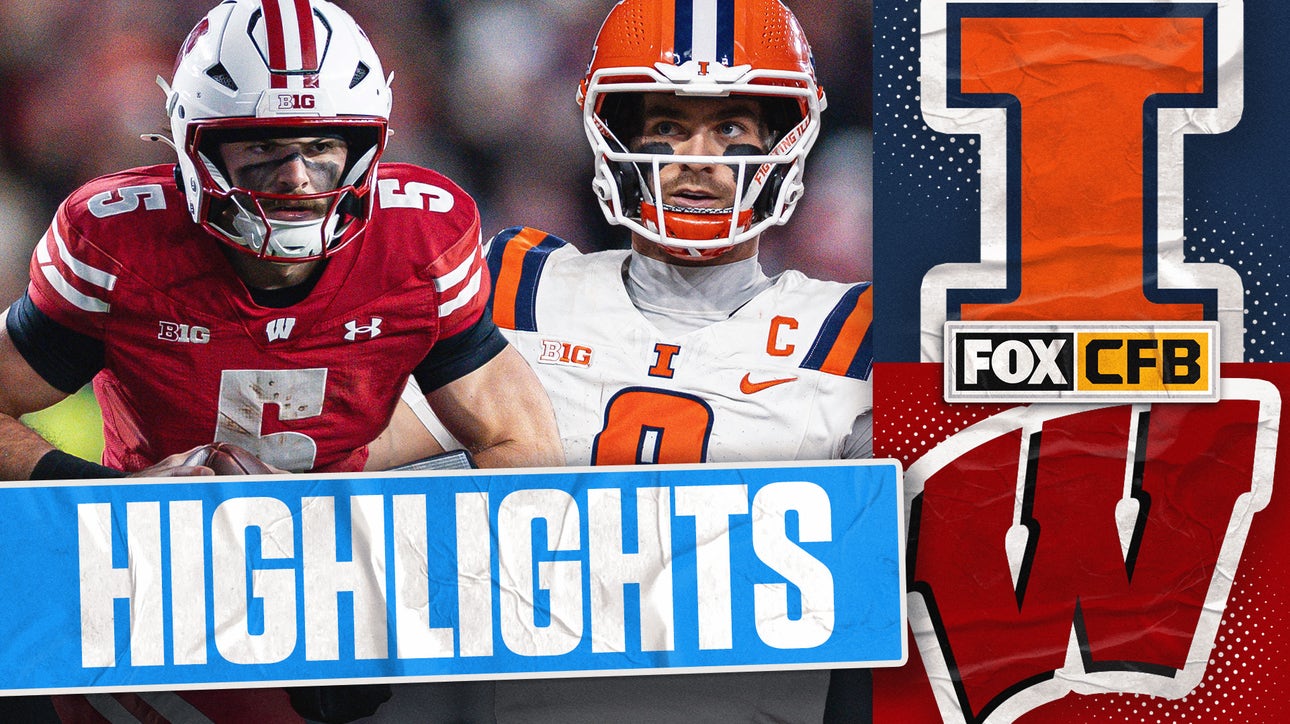 No. 21 Illinois Fighting Illini vs. Wisconsin Badgers Highlights | FOX College Football