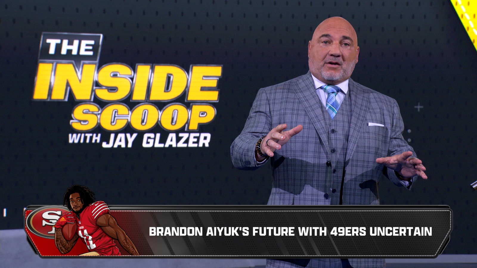 Jay Glazer on Brandon Aiyuk's future with 49ers: 'It's up to Brandon' 