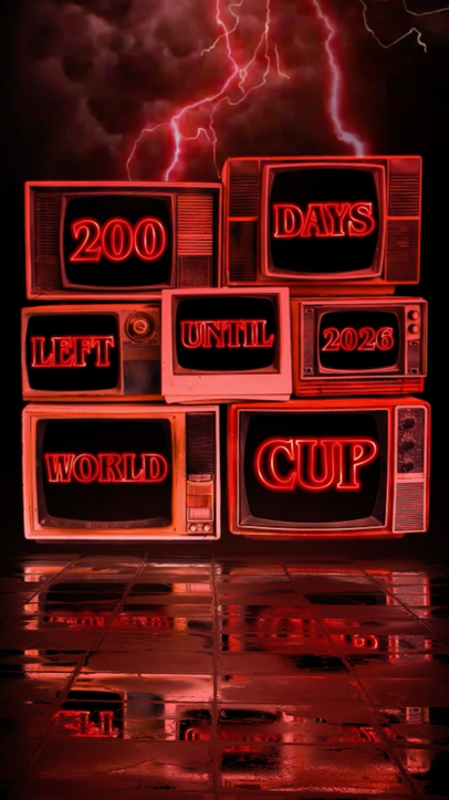 It's getting strangely close to the World Cup... 📺 😳