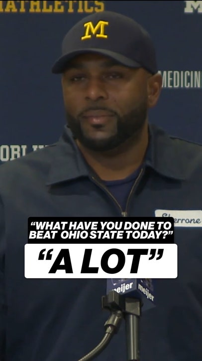 Sherrone Moore on his preparation to beat Ohio State 👀