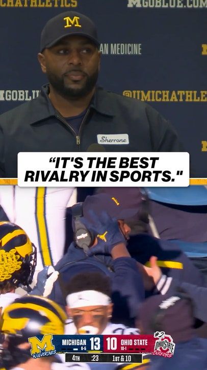 'It's the best rivalry in sports' – Sherrone Moore on Michigan vs. Ohio State 😤