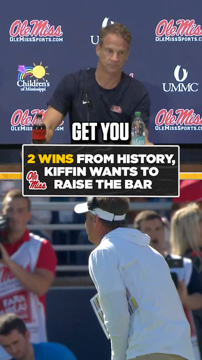 Ole Miss and Lane Kiffin can make history this year