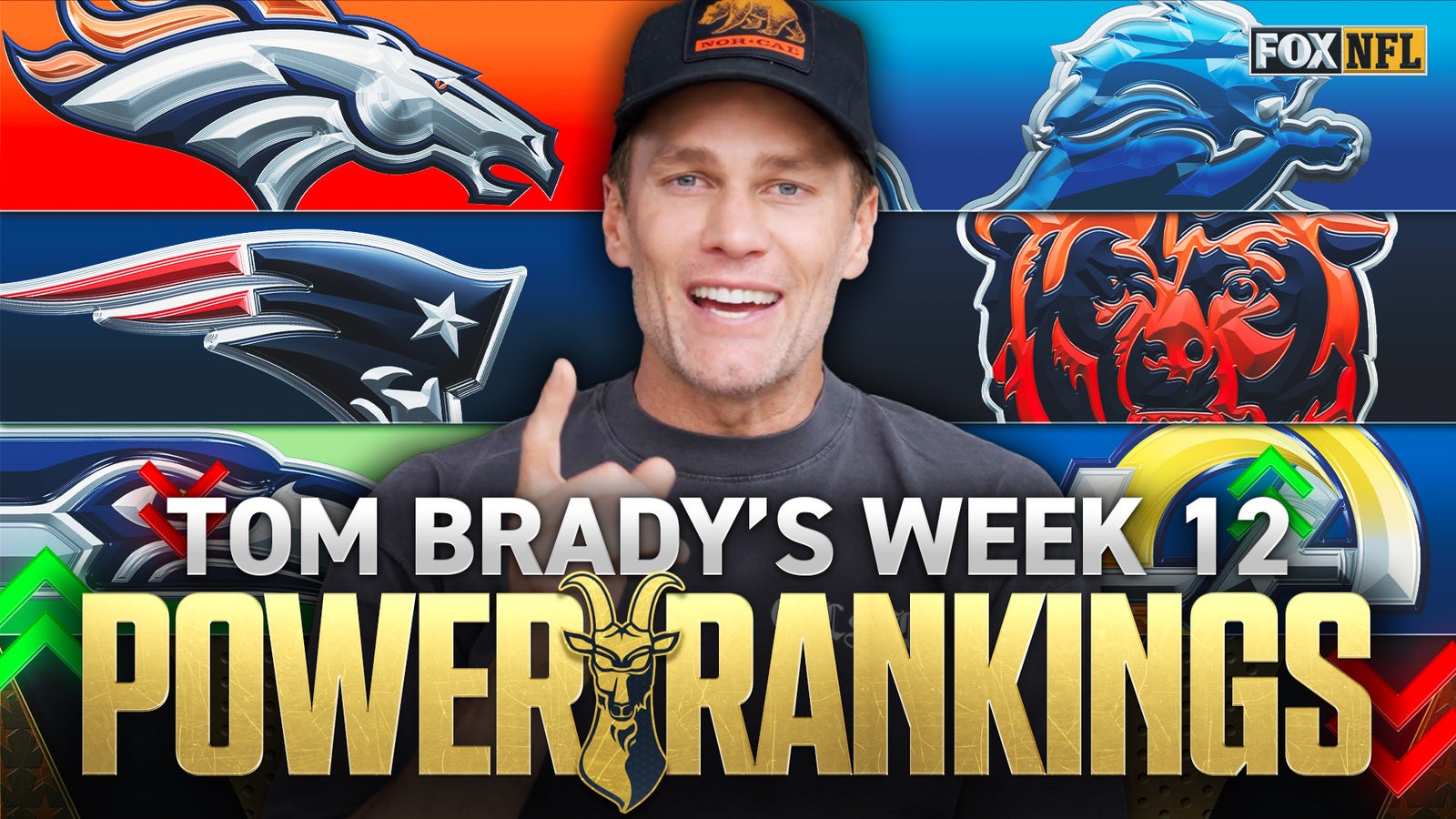 Tom Brady's Week 12 Power Rankings 🚨