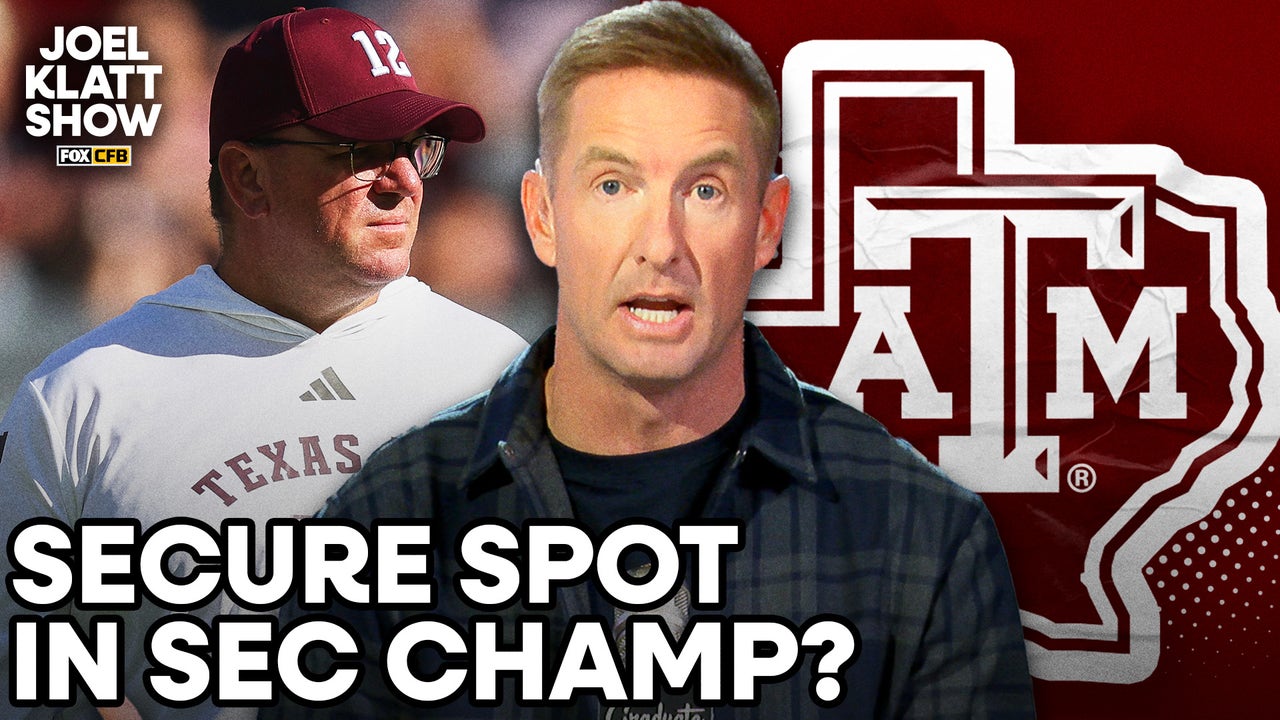 Can Texas A&M beat Texas and secure a spot in the SEC Championship? 🤔 Joel Klatt Show