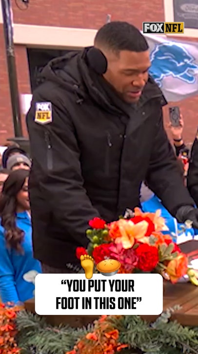 “You made these for Jay? That means it’s a small portion” Strahan had jokes 🤣