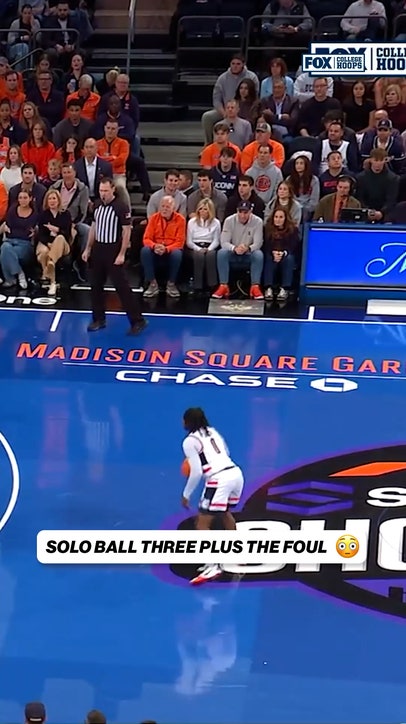 Solo Ball taking care of things behind the arc 😤