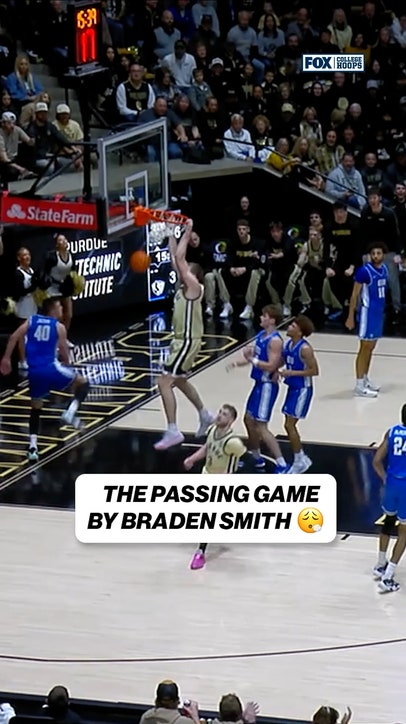 Braden Smith was throwing out DIMES 💰