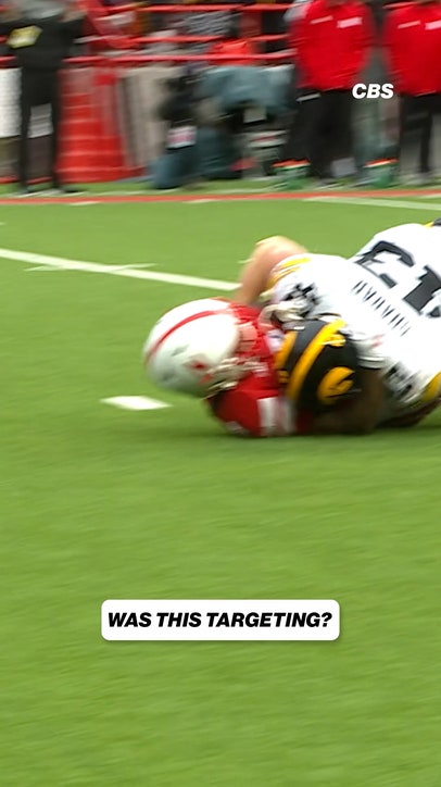 No targeting was ruled on this hit that resulted in a safety 👀