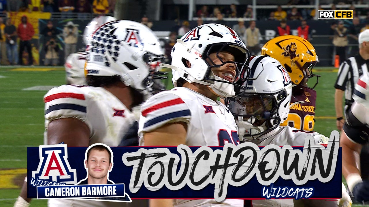Noah Fifita finds Cameron Barmore for 9-yard TD, giving Arizona lead over Arizona State