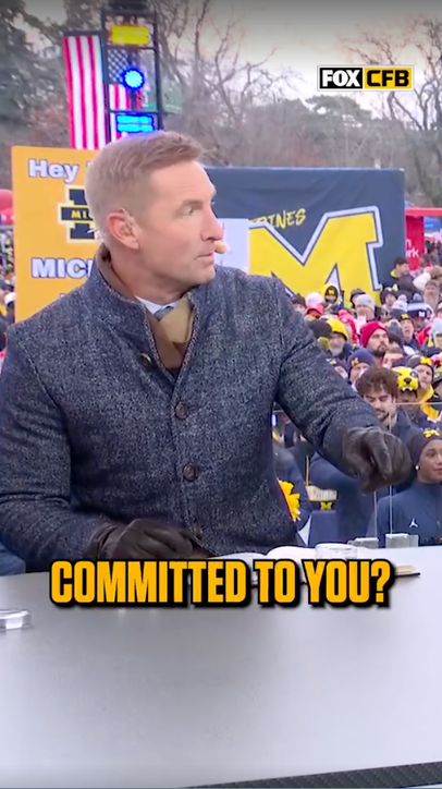 Joel Klatt had a message for Lane Kiffin 👀 #CFB #olemiss #football