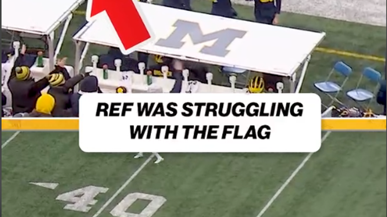 Throwing the flag can be hard sometimes