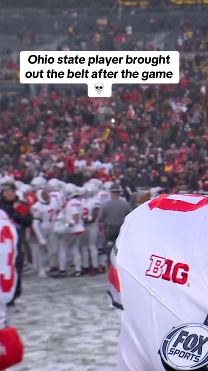 Ohio State brought the BELT 🤣