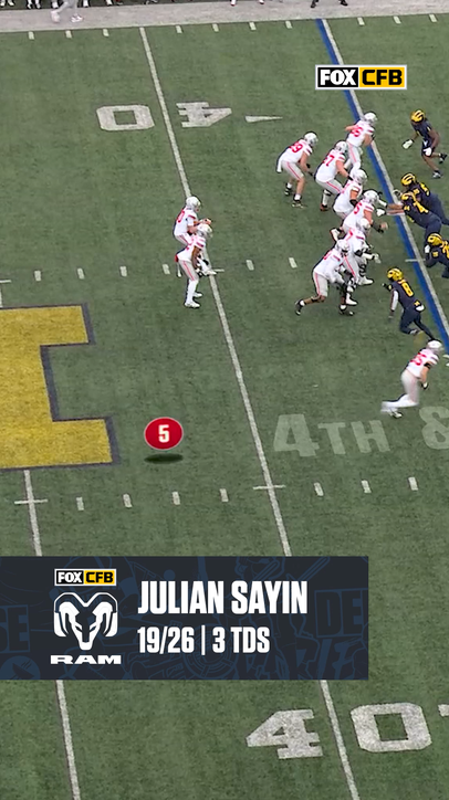 Julian Sayin dominates against Michigan 🏈