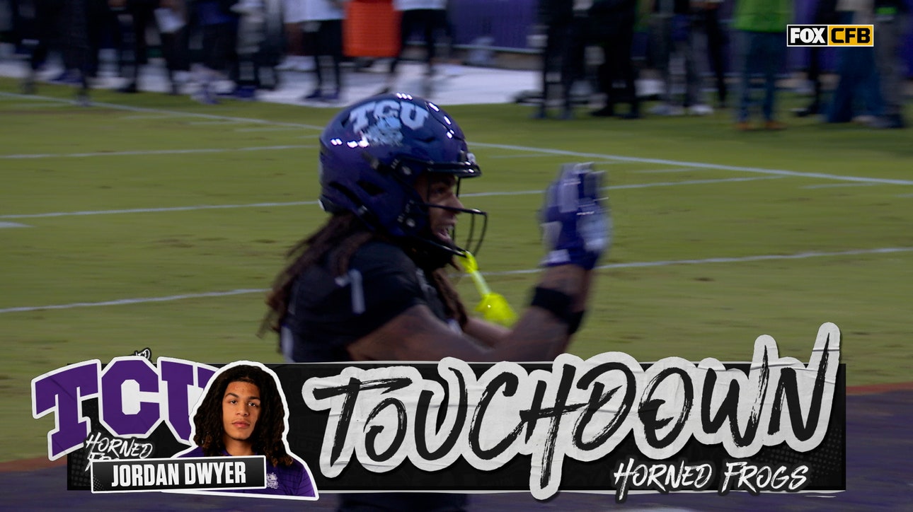 Josh Hoover connects with Jordan Dwyer on 69-yard TD pass, extending TCU’s lead over Cincinnati