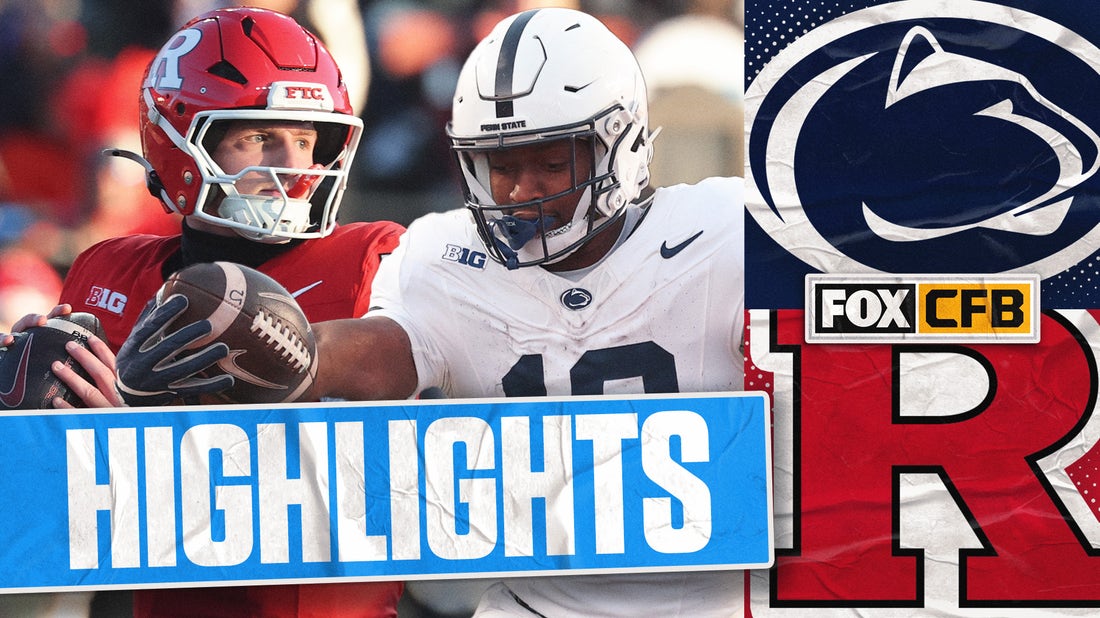 Penn State Nittany Lions vs. Rutgers Scarlet Knights Highlights | FOX College Football
