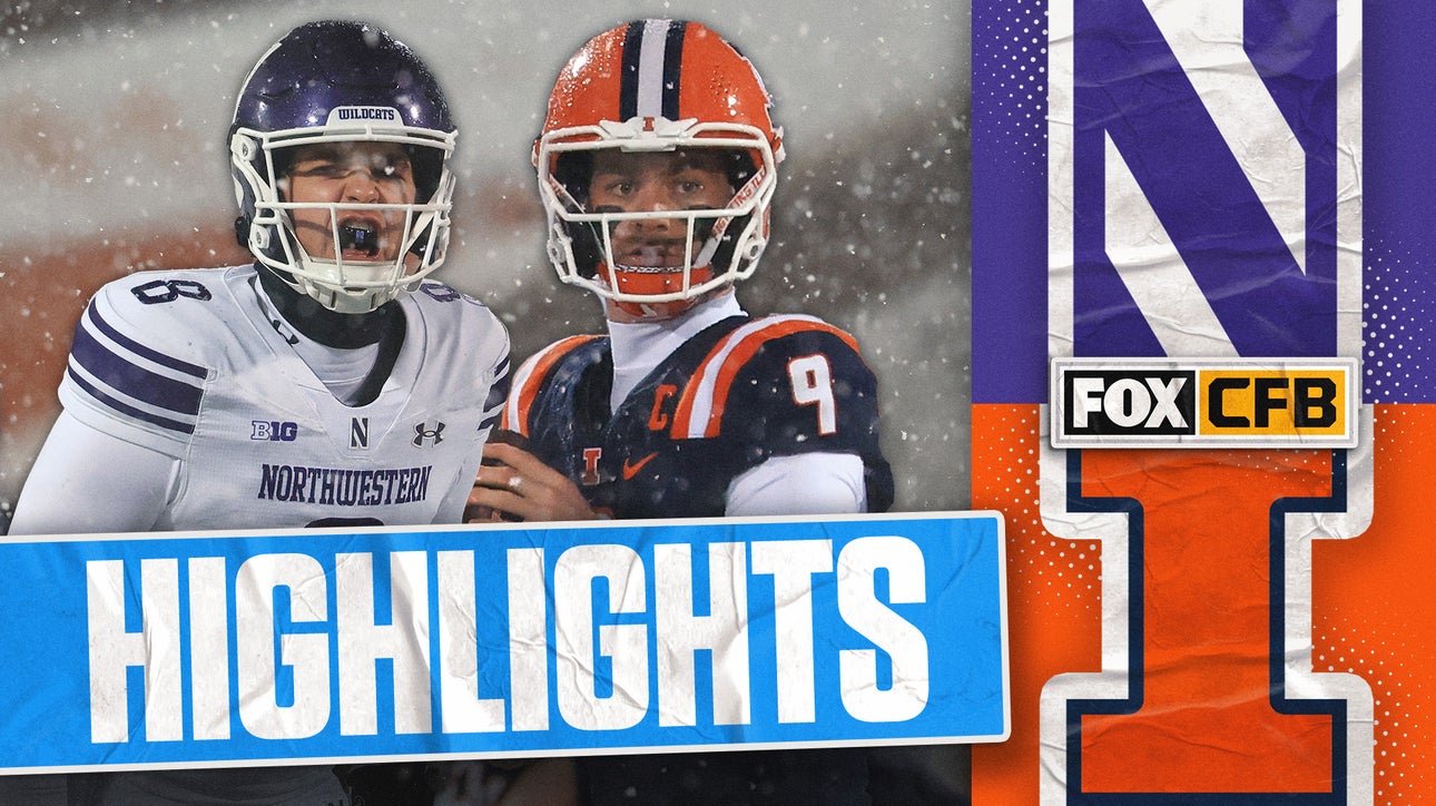 Northwestern Wildcats vs. Illinois Fighting Illini Highlights | FOX College Football