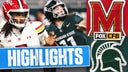 Maryland Terrapins vs. Michigan State Spartans Highlights | FOX College Football
