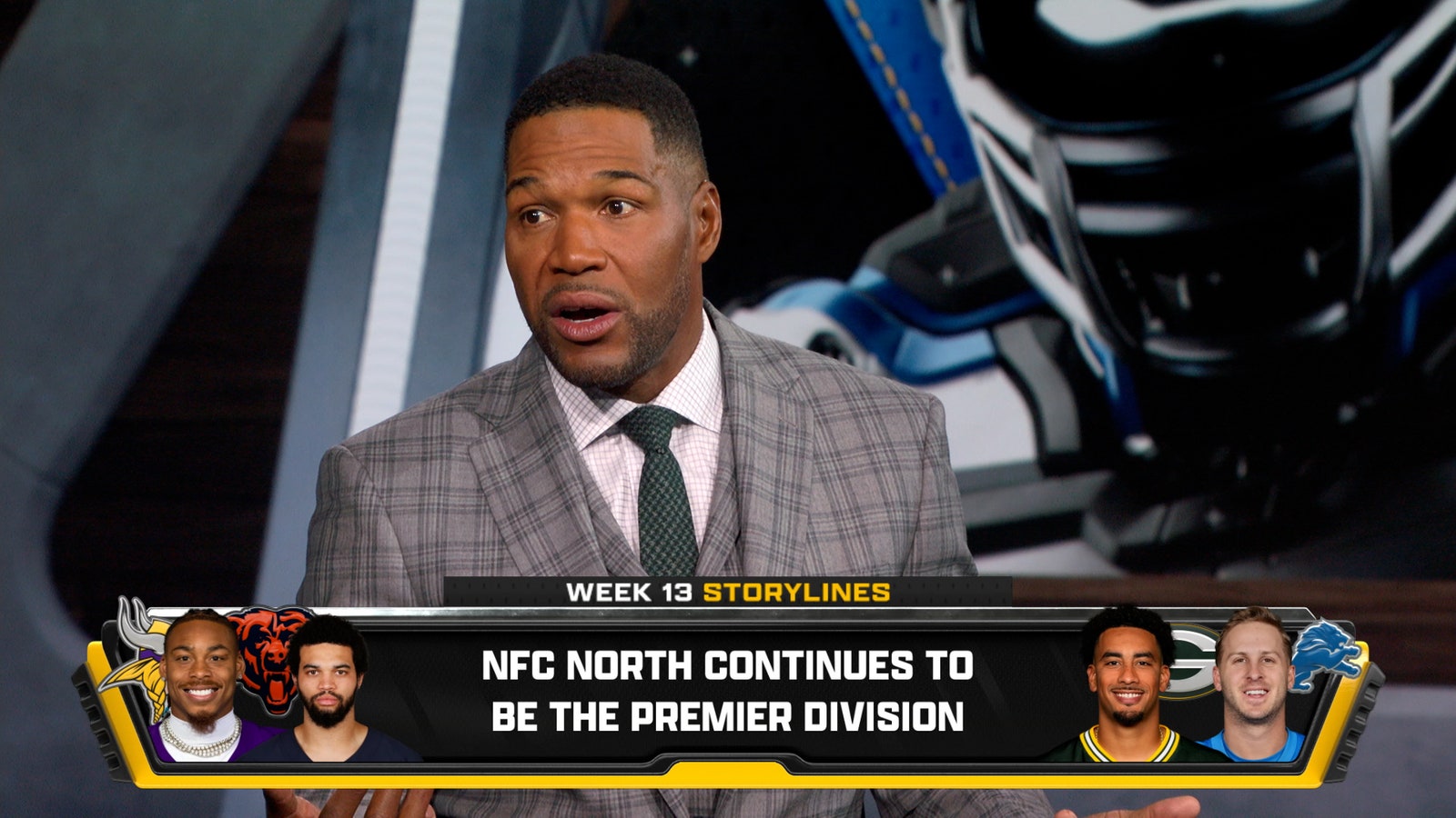 Michael Strahan believes Lions could be 'odd man out' in playoff picture