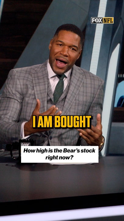 After doubting them, Michael Strahan is in with this version of Da'Bears 📈