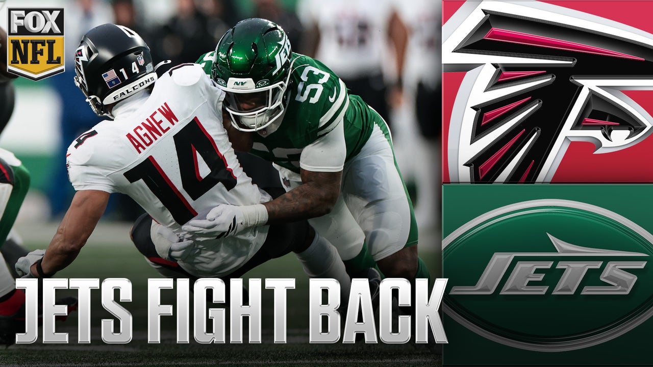 Jets BATTLE in epic win vs. Falcons 🔥 Tyrod Taylor shines & Bijan Robinson's heroics | NFL on FOX