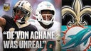 De’Von Achane TOPS 1,000 yards on the season with record-setting outing in Dolphins’ win over Saints