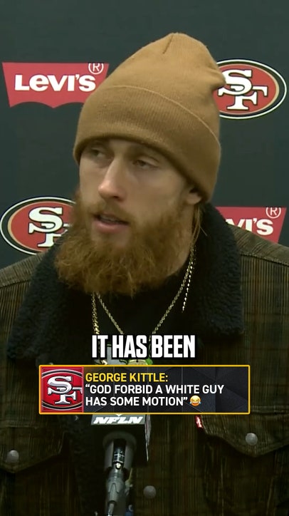 Kittle was very impressed with Brock Purdy's attempt at a dougie 😭