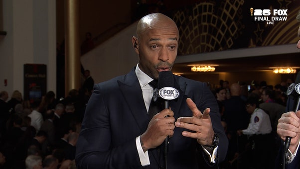Thierry Henry makes FOX Soccer Debut Ahead of 2026 FIFA World Cup Draw