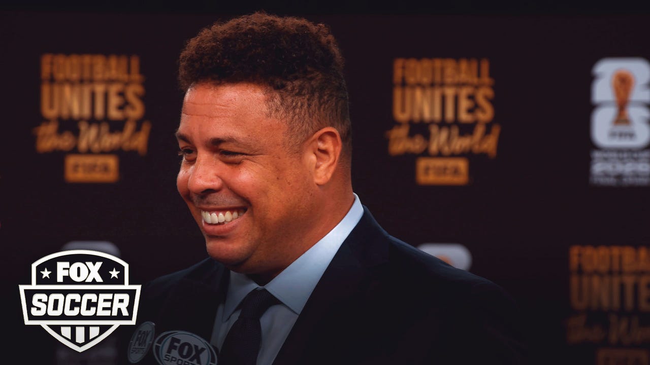 Ronaldo shares his expectations for Brazil ahead of the 2026 FIFA World Cup Draw