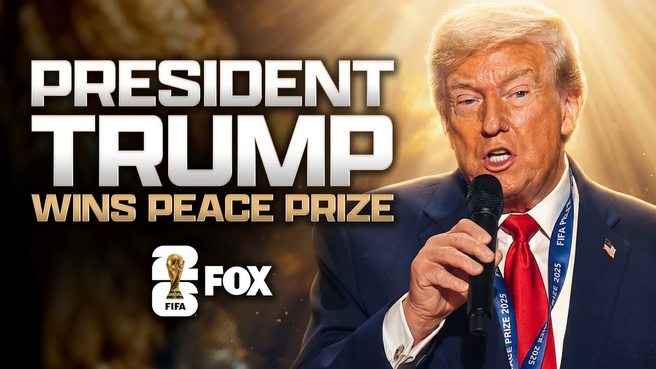 President Donald Trump wins the first-ever FIFA Peace Prize