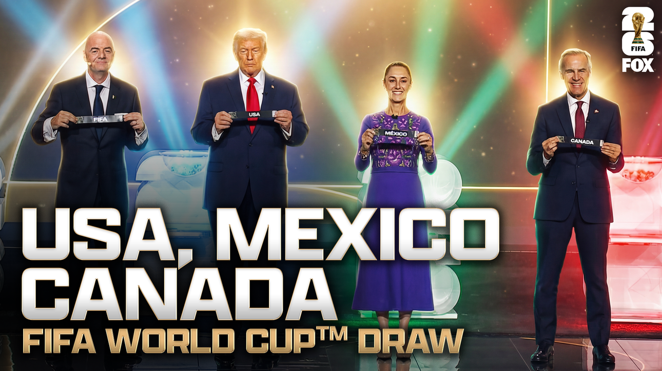 United States, Canada and Mexico are drawn into their 2026 FIFA World Cup Groups  🇺🇸 🇨🇦 🇲🇽