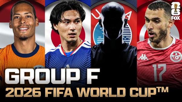 Group F: Team Netherlands, Japan, UEFA Playoff B and Tunisia | 2026 FIFA World Cup Draw