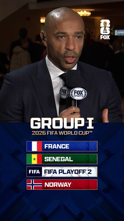 France legend Thierry Henry gives his reaction to the group Les Bleus drew for the 2026 FIFA World Cup 🇫🇷