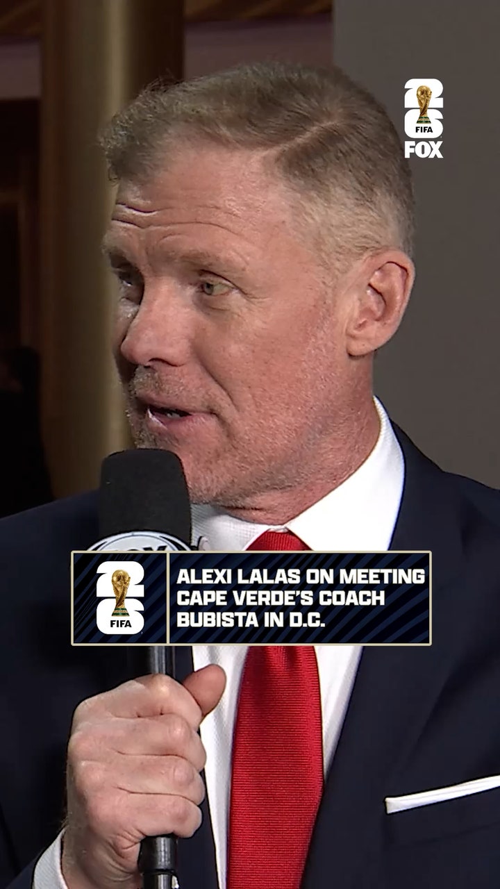 Alexi Lalas loved meeting Cape Verde’s coach Bubista 🫶