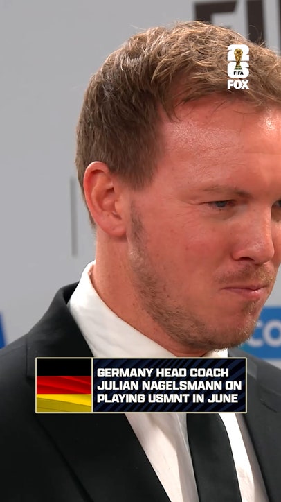 Germany HC Julian Nagelsmann on playing USA before World Cup! 🙌