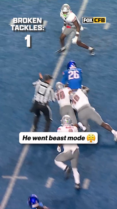 He woke up in beast mode 😤