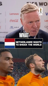 🗣 Ronald Koeman knows Netherlands isn't the favorite ⚽️