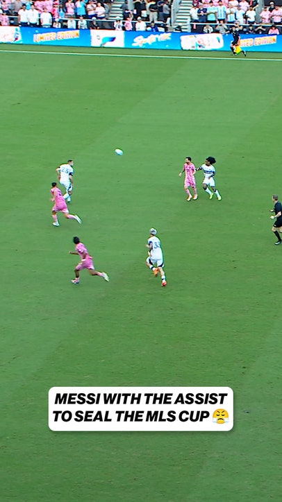 MESSI'S ASSIST SEALS THE MLS CUP 🏆