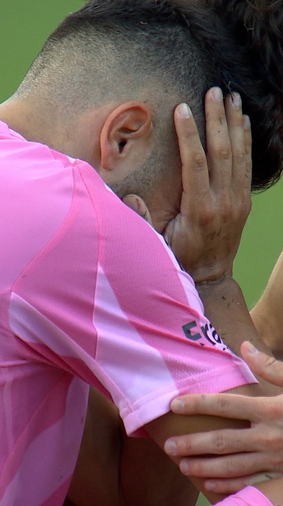 Sergio Busquests and Jordi Alba retire as champions ❤️