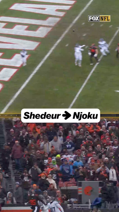 That Shedeur–Njoku connection is DIFFERENT